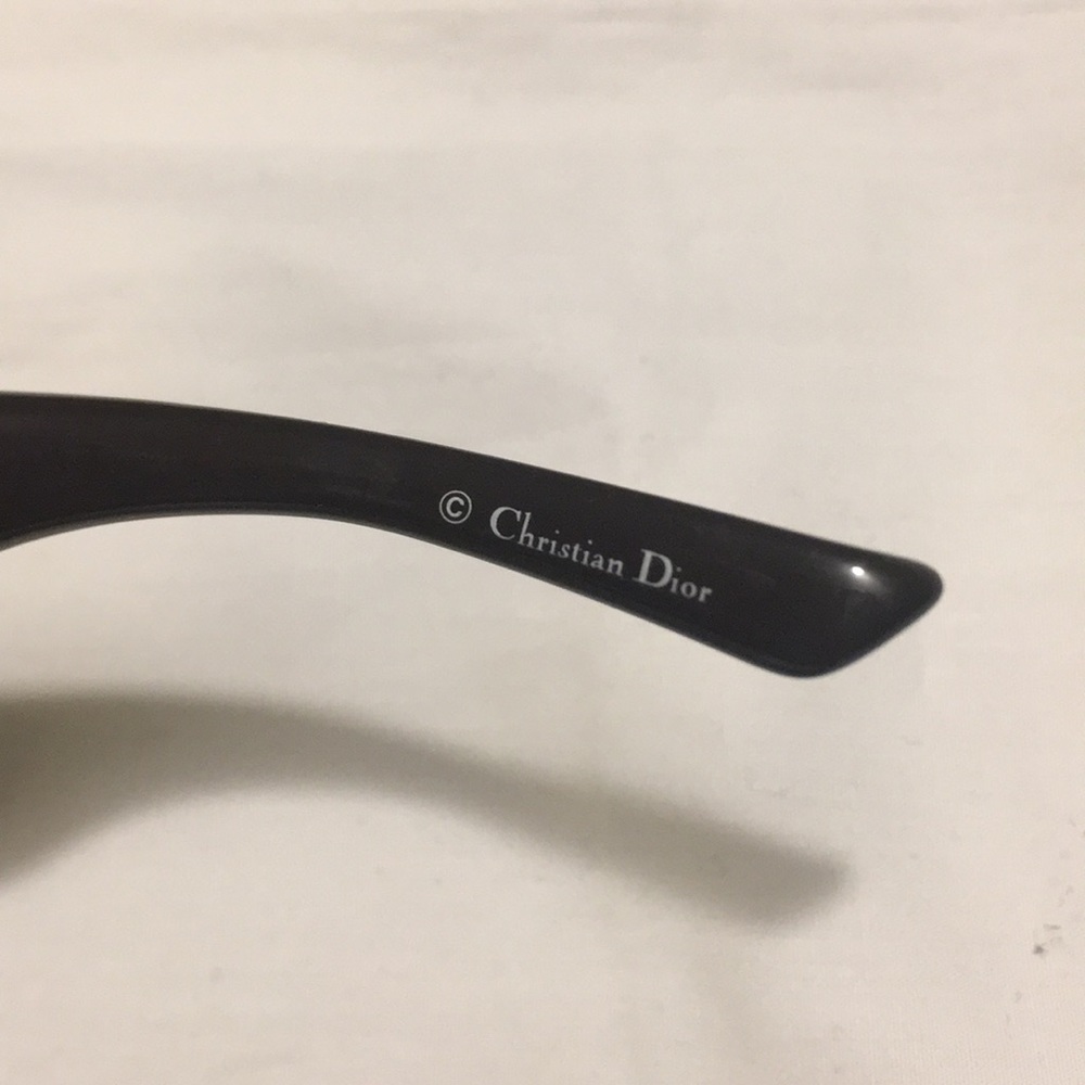Dior & Swarovski crystal brown strassy sunglasses - Picture 7 of 8